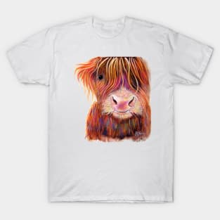 SCoTTiSH HiGHLaND CoW ' THe KiD ' T-Shirt